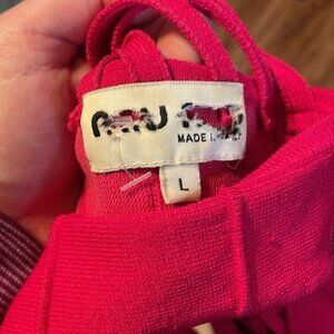 Miu Miu Cream Tank Top